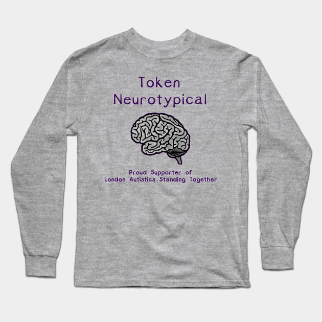 Token Neurotypical Long Sleeve T-Shirt by LondonAutisticsStandingTogether